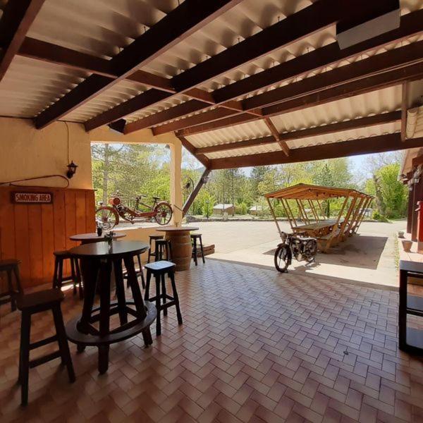 Camping La Vaugelette - Drome Montclar-sur-Gervanne Экстерьер фото