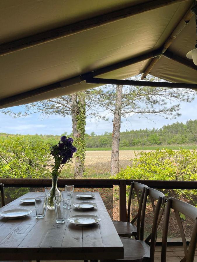 Camping La Vaugelette - Drome Montclar-sur-Gervanne Экстерьер фото